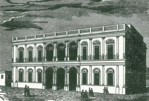 Palacio del Marq. de Salamanca, Madrid, 1880 ca